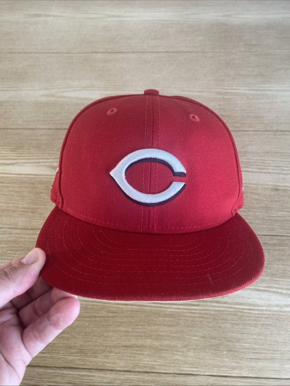 Cincinnati Red Mens Baseball C Cap New Era Adjustable Snap Back Hat MLB